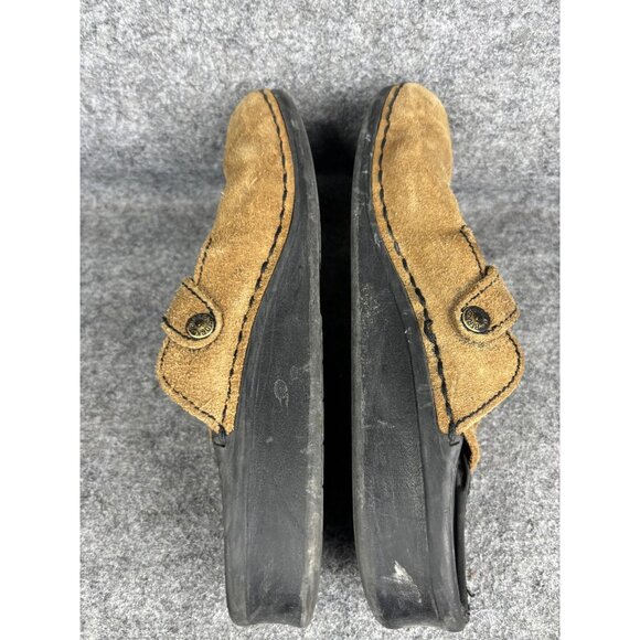 Birkenstock Shoes Womens 11/Mens 9 Brown Suede Clogs Slip On Comfort Womens 11 - Picture 8 of 10